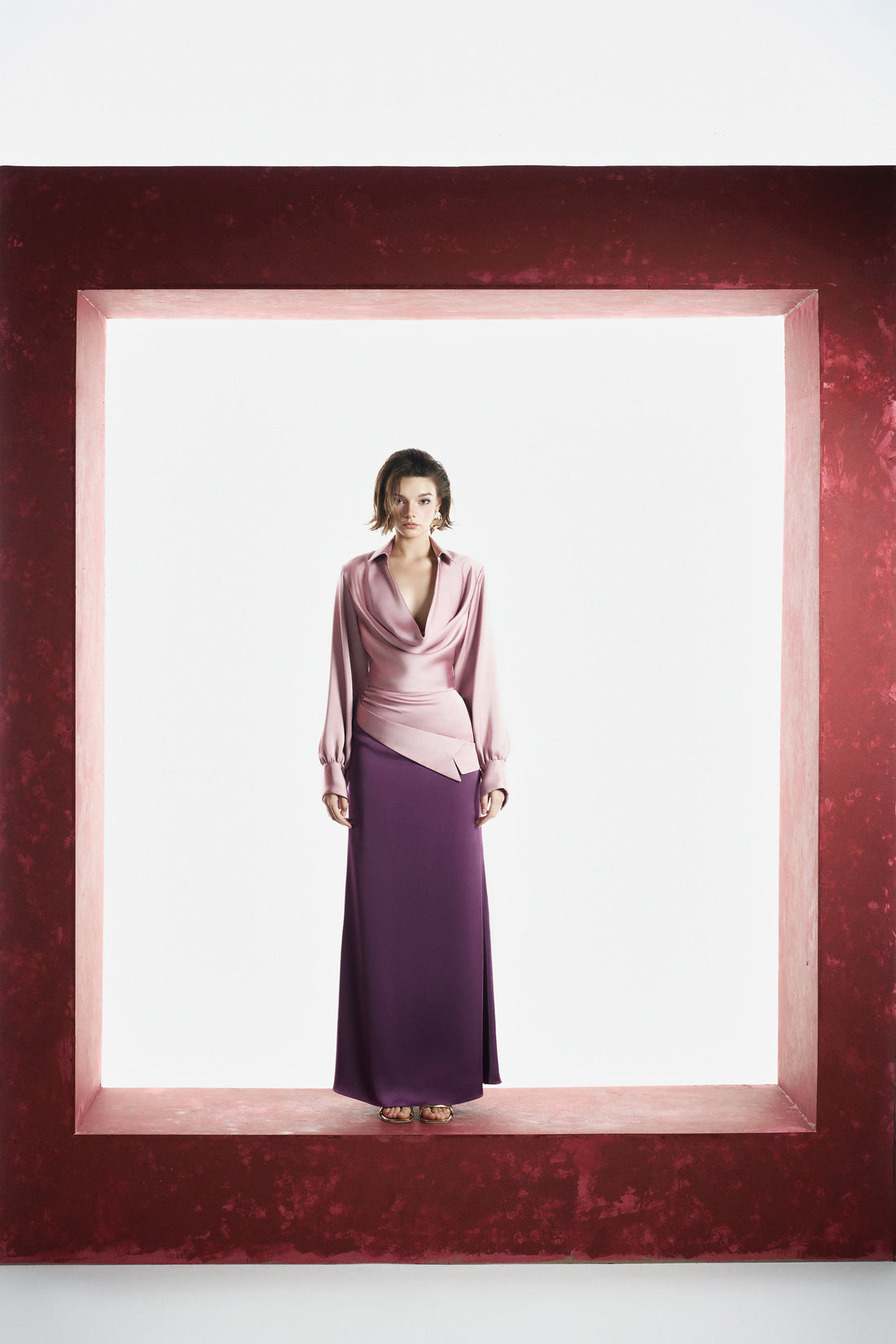 Pina Soft Shirt & Pina V Skirt